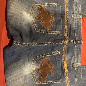 LN Cowgirl Tuff Wild n Wooly Rides Again Jeans